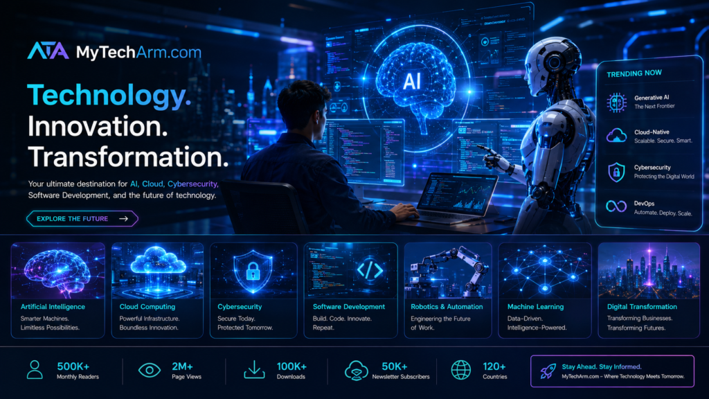 MyTechArm.com: Complete Guide to Technology News, Software, AI, and Digital Innovation