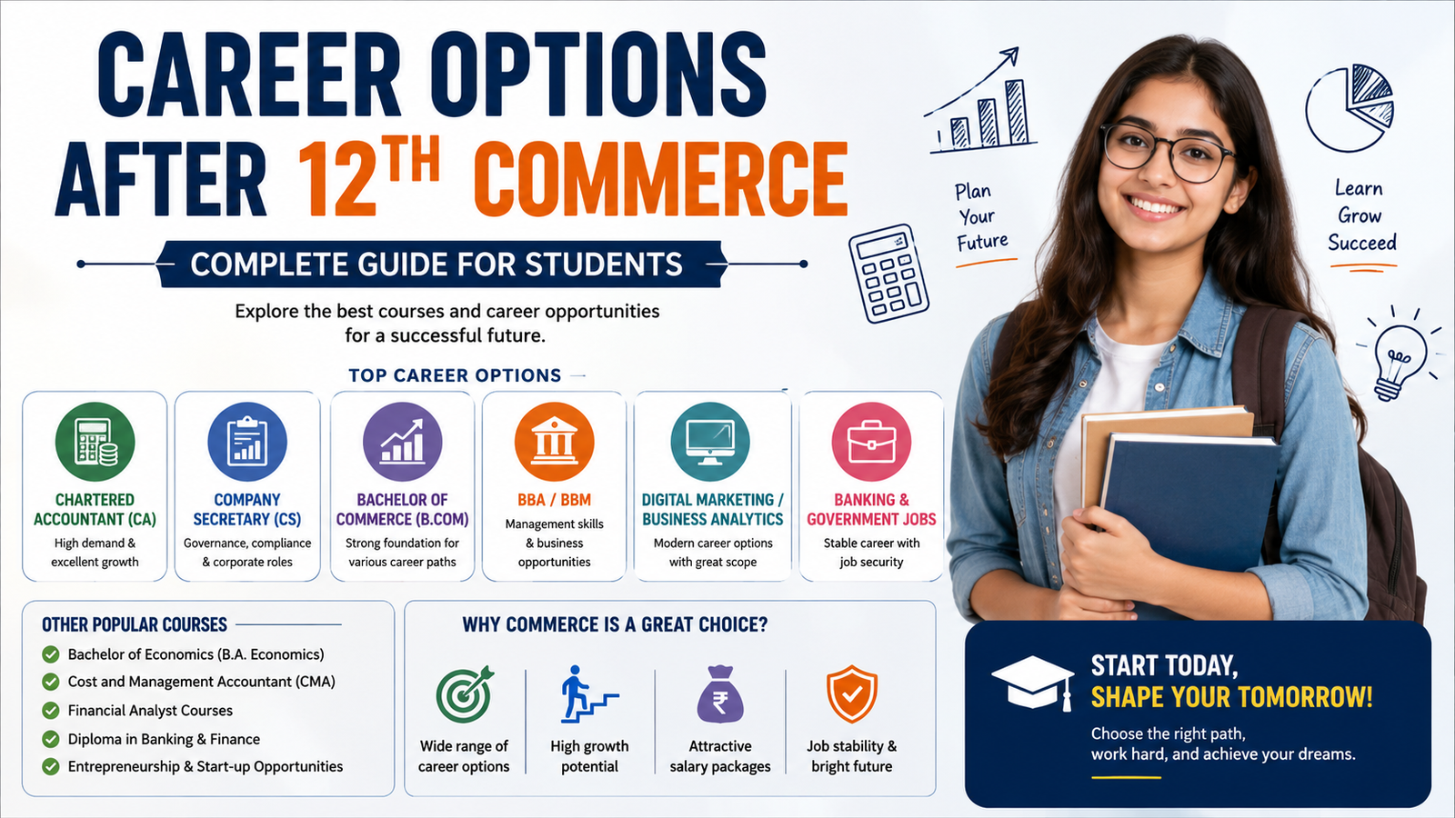 Career Options After 12th Commerce