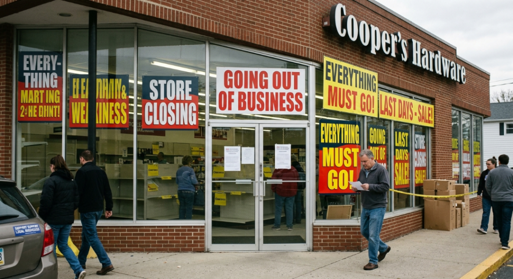 Coopers Hardware Store Chain Closures: What Happened, Why Stores Closed, and What It Means for Customers