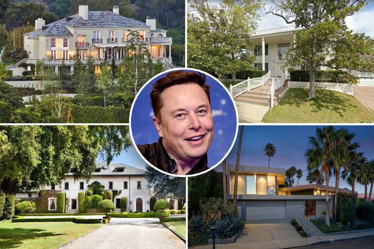 elon musk's house